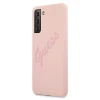 Чохол Guess Script Vintage для Samsung Galaxy S21 Plus Pink (GUHCS21MLSVSPI)