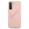 Чохол Guess Script Vintage для Samsung Galaxy S21 Plus Pink (GUHCS21MLSVSPI)