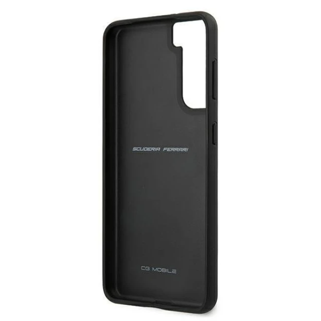 Чохол Ferrari для Samsung Galaxy S21 G991 Off Track Quilted Black (FEHQUHCS21SBK)