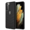 Чохол Ferrari для Samsung Galaxy S21 Plus G996 Off Track Quilted Black (FEHQUHCS21MBK)