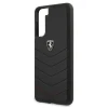 Чохол Ferrari для Samsung Galaxy S21 Plus G996 Off Track Quilted Black (FEHQUHCS21MBK)