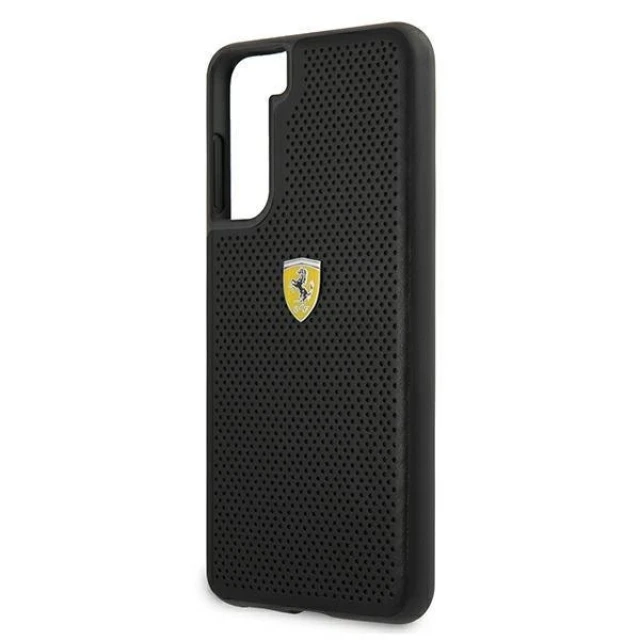 Чохол Ferrari для Samsung Galaxy S21 G991 Off Track Perforated Black (FESPHCS21SBK)