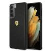 Чохол Ferrari для Samsung Galaxy S21 Plus G996 Off Track Perforated Black (FESPHCS21MBK)