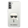 Чохол Karl Lagerfeld Karl's Head для Samsung Galaxy S21 Plus Transparent (KLHCS21MKTR)