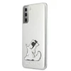 Чехол Karl Lagerfeld Choupette Fun для Samsung Galaxy S21 Plus Transparent (KLHCS21MCFNRC)