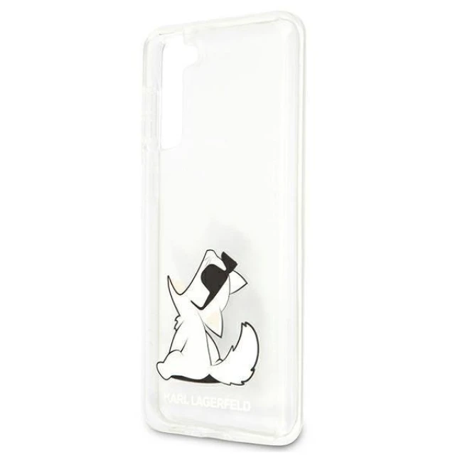 Чехол Karl Lagerfeld Choupette Fun для Samsung Galaxy S21 Plus Transparent (KLHCS21MCFNRC)