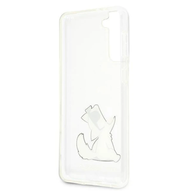 Чехол Karl Lagerfeld Choupette Fun для Samsung Galaxy S21 Plus Transparent (KLHCS21MCFNRC)