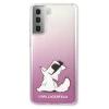 Чохол Karl Lagerfeld Choupette Fun для Samsung Galaxy S21 Plus Pink (KLHCS21MCFNRCPI)