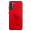 Чохол U.S. Polo Assn Silicone On Tone для Samsung Galaxy S21 G991 Red (USHCS21SSLHRTRE)