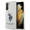 Чохол U.S. Polo Assn Silicone Collection для Samsung Galaxy S21 G991 White (USHCS21SSLHRWH)
