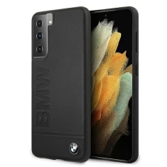 Чохол BMW для Samsung Galaxy S21 Plus G996 Signature Logo Imprint Black (BMHCS21MSLLBK)
