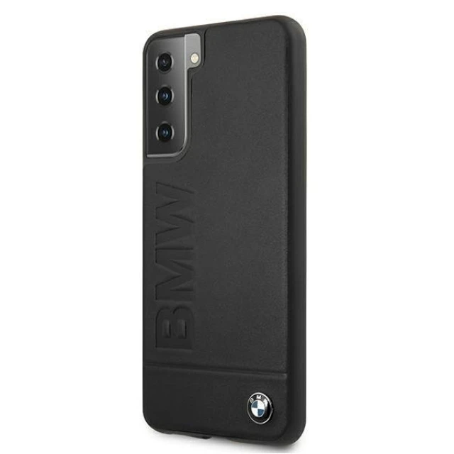 Чохол BMW для Samsung Galaxy S21 Plus G996 Signature Logo Imprint Black (BMHCS21MSLLBK)