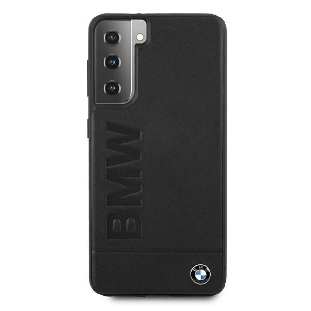 Чохол BMW для Samsung Galaxy S21 Plus G996 Signature Logo Imprint Black (BMHCS21MSLLBK)