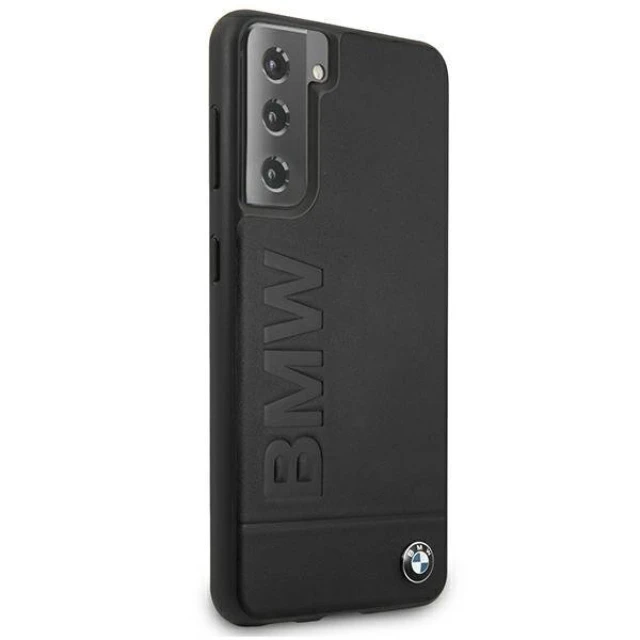 Чохол BMW для Samsung Galaxy S21 Plus G996 Signature Logo Imprint Black (BMHCS21MSLLBK)