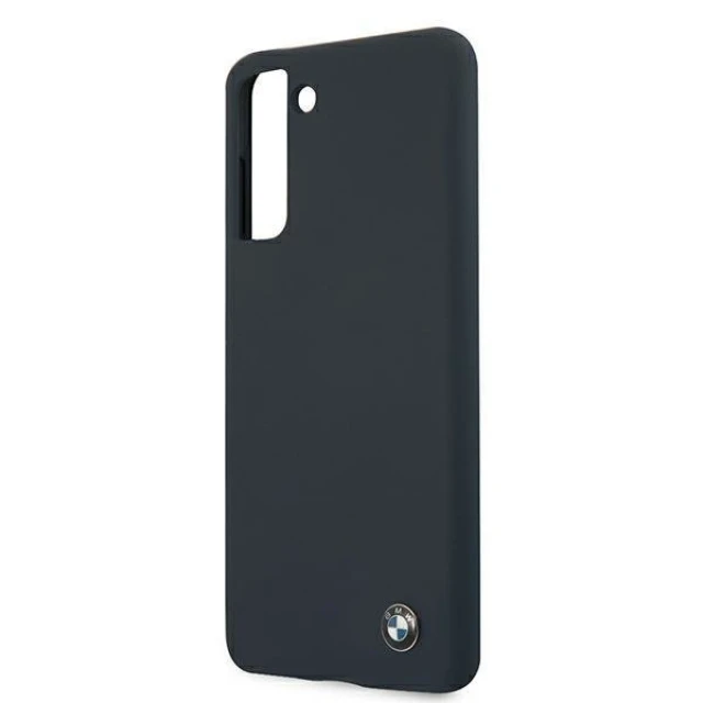 Чохол BMW для Samsung Galaxy S21 G991 Silicone Signature Navy (BMHCS21SSILNA)