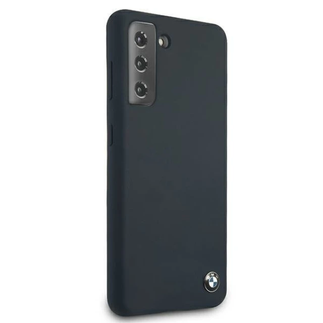 Чохол BMW для Samsung Galaxy S21 Plus G996 Silicone Signature Navy (BMHCS21MSILNA)