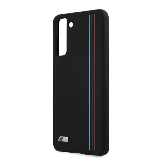 Чохол BMW для Samsung Galaxy S21 Plus G996 Silicone M Collection Black (BMHCS21MSIVTBK)