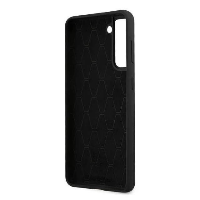 Чохол BMW для Samsung Galaxy S21 Plus G996 Silicone M Collection Black (BMHCS21MSIVTBK)