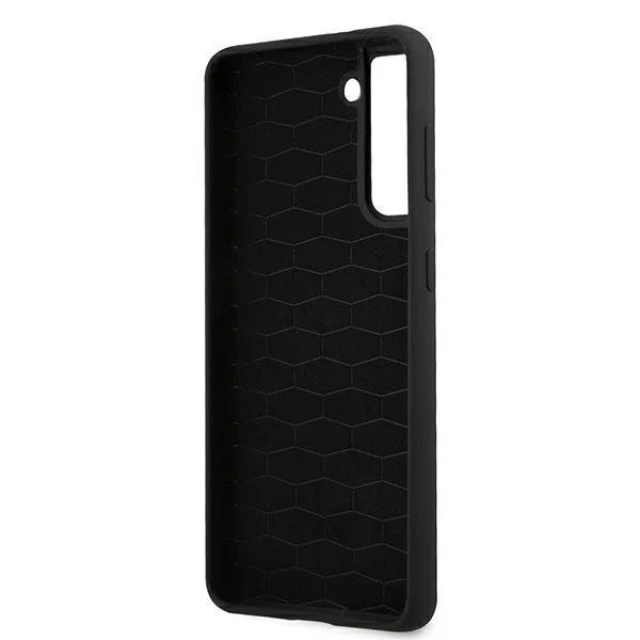 Чохол BMW для Samsung Galaxy S21 G991 Silicone M Collection Black (BMHCS21SMSILBK)