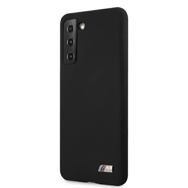 Чехол BMW для Samsung Galaxy S21 Plus G996 Silicone M Collection Black (BMHCS21MMSILBK)