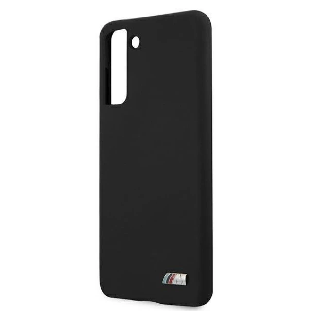 Чехол BMW для Samsung Galaxy S21 Plus G996 Silicone M Collection Black (BMHCS21MMSILBK)