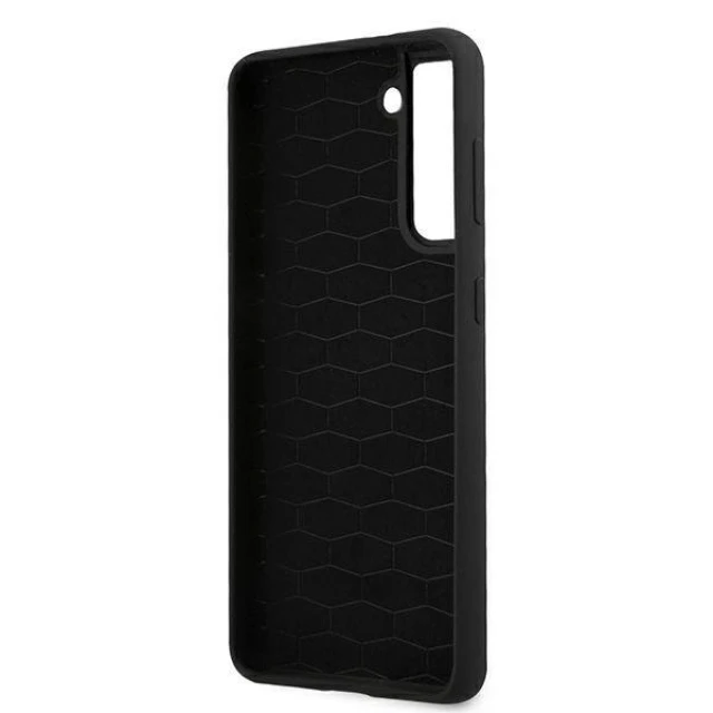 Чехол BMW для Samsung Galaxy S21 Plus G996 Silicone M Collection Black (BMHCS21MMSILBK)