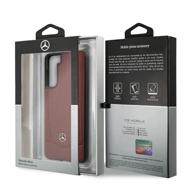 Чохол Mercedes для Samsung Galaxy S21 Plus G996 Urban Line Red (MEHCS21MARMRE)