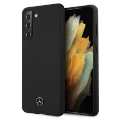 Чохол Mercedes для Samsung Galaxy S21 G991 Silicone Line Black (MEHCS21SSILBK)