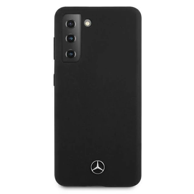 Чохол Mercedes для Samsung Galaxy S21 G991 Silicone Line Black (MEHCS21SSILBK)
