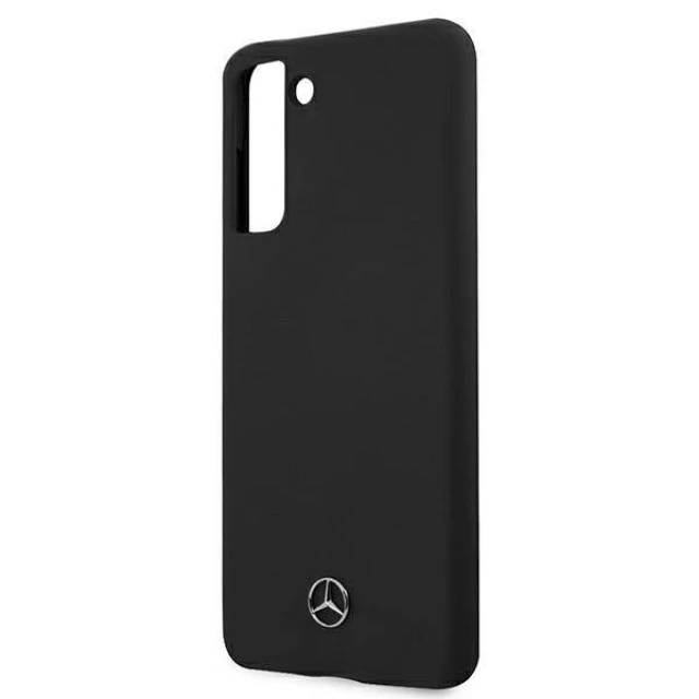 Чохол Mercedes для Samsung Galaxy S21 G991 Silicone Line Black (MEHCS21SSILBK)