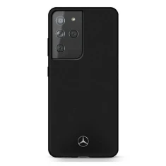 Чохол Mercedes для Samsung Galaxy S21 Ultra G998 Silicone Line Black (MEHCS21LSILBK)