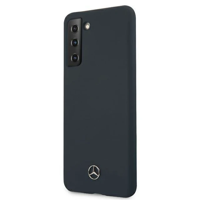 Чохол Mercedes для Samsung Galaxy S21 G991 Silicone Line Blue (MEHCS21SSILNA)