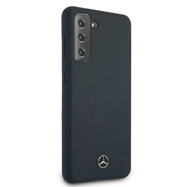 Чохол Mercedes для Samsung Galaxy S21 G991 Silicone Line Blue (MEHCS21SSILNA)