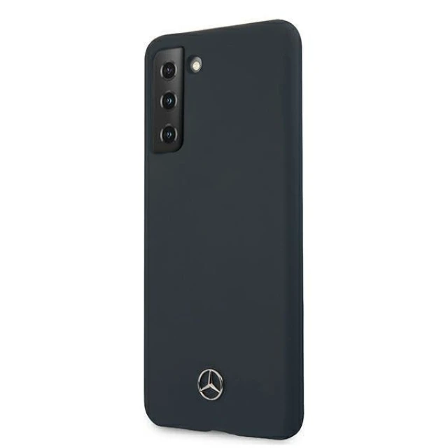 Чохол Mercedes для Samsung Galaxy S21 Plus G996 Silicone Line Navy (MEHCS21MSILNA)