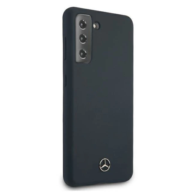 Чохол Mercedes для Samsung Galaxy S21 Plus G996 Silicone Line Navy (MEHCS21MSILNA)