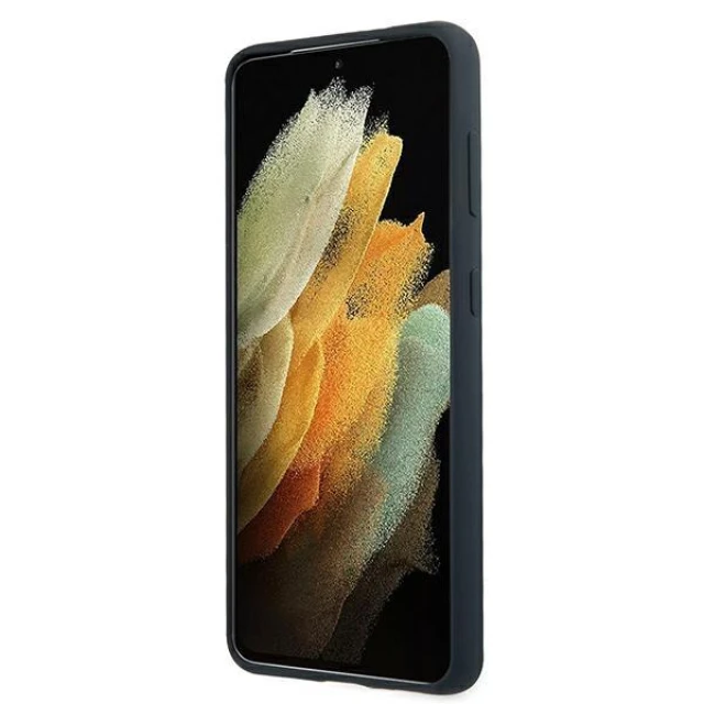 Чохол Mercedes для Samsung Galaxy S21 Plus G996 Silicone Line Navy (MEHCS21MSILNA)