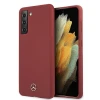 Чохол Mercedes для Samsung Galaxy S21 G991 Silicone Line Red (MEHCS21SSILRE)