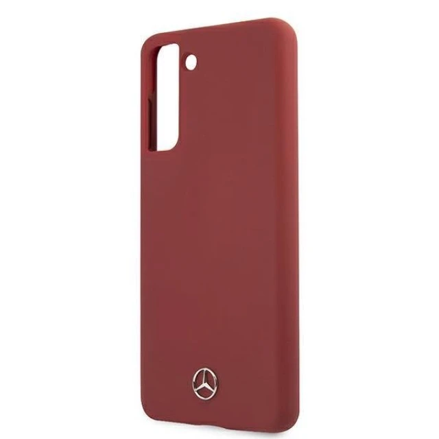 Чохол Mercedes для Samsung Galaxy S21 G991 Silicone Line Red (MEHCS21SSILRE)