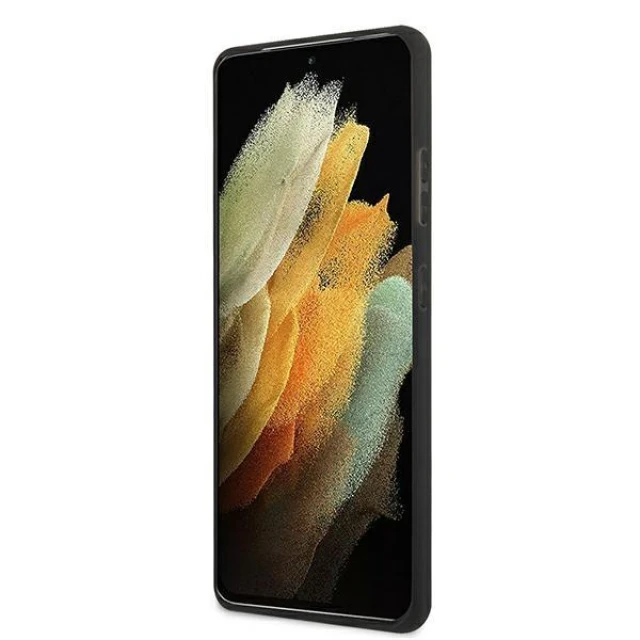 Чохол Mercedes для Samsung Galaxy S21 Ultra G998 Dynamic Line Black (MEHCS21LRCABK)