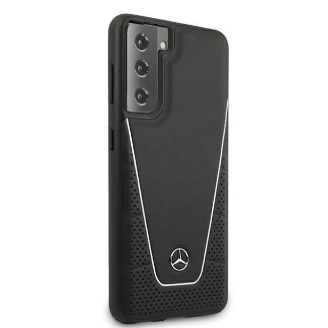 Чохол Mercedes для Samsung Galaxy S21 G991 Dynamic Line Black (MEHCS21SCLSSI)