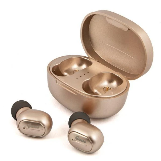 Навушники Guess TWS Bluetooth Gold (GUTWST30GO)