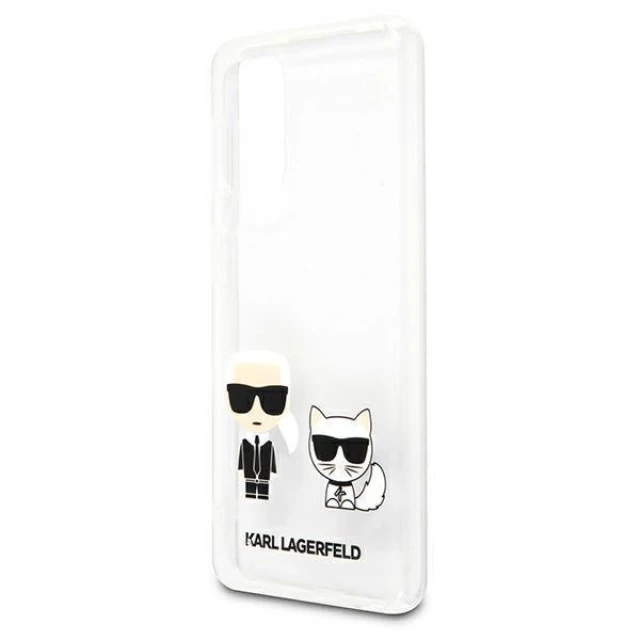 Чохол Karl Lagerfeld Karl and Choupette для Samsung Galaxy A32 Transparent (KLHCA32CKTR)