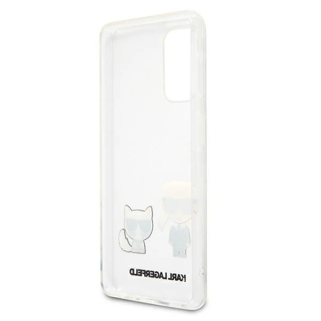Чохол Karl Lagerfeld Karl and Choupette для Samsung Galaxy A32 Transparent (KLHCA32CKTR)