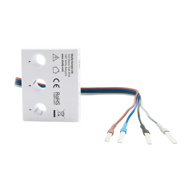 Лічильник енергії Shelly 3EM-63W Gen3 Wi-Fi (3EM-63WGen3)