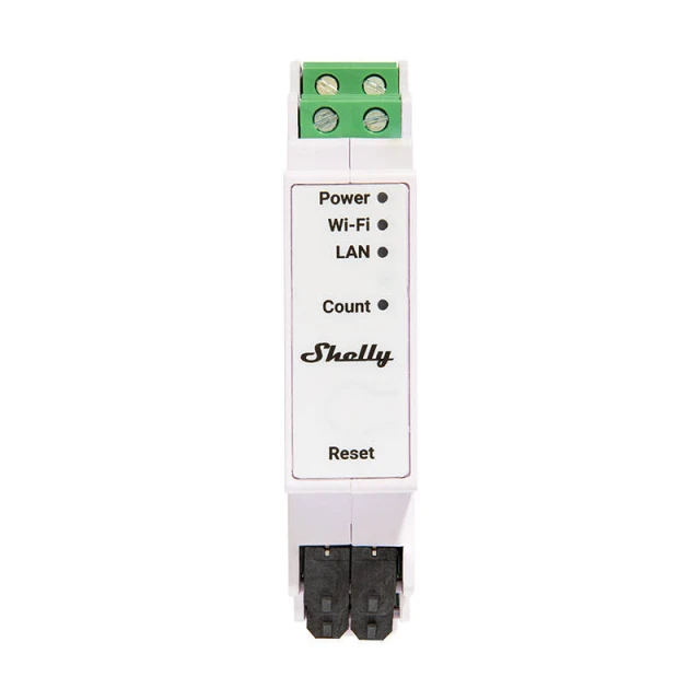 Лічильник енергії Shelly Pro 3EM 120A Wi-Fi/Bluetooth (3800235268100)