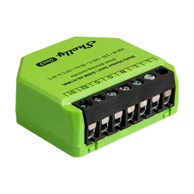 Диммер Wi-Fi Shelly Dimmer Gen3 (DimmerGen3)