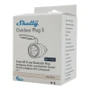 Розумна розетка Shelly Plug S MTR Gen3 IP44 12A (OutdoorPlugSGen3)