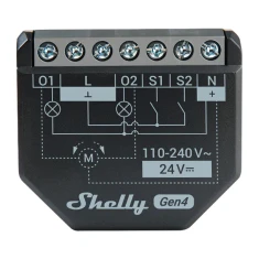 Реле Shelly 2PM Gen4 Zigbee Matter 2-канальне (2PMGen4)