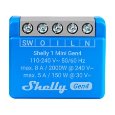 Реле SHELLY 1 Mini Gen4 Zigbee Matter (1MiniGen4)