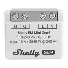 Лічильник енергії Shelly EM Mini Gen4 Wi-Fi Matter (EMMGen4)